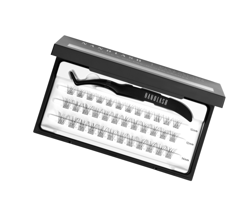 Pestañas postizas pre-pegadas nanolash