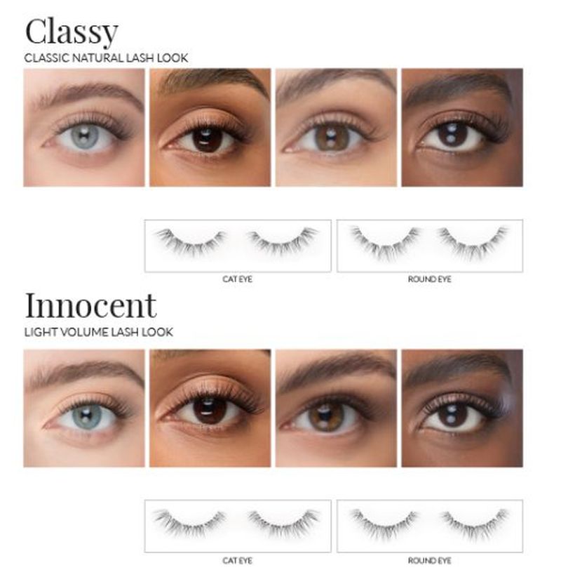 nanolash DIY Pestañas en racimo prepegadas para extensiones de pestañas