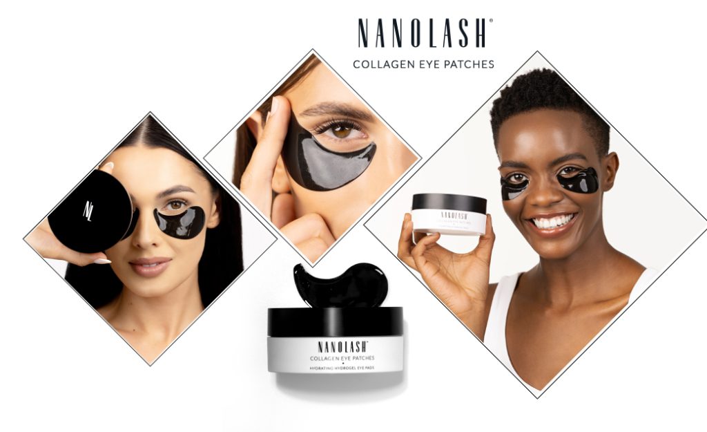 parches de gel para ojos nanolash